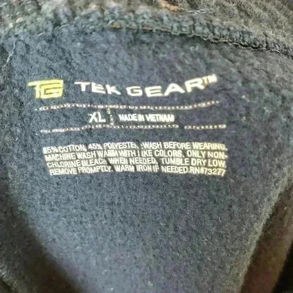 Mens Tek Gear sweats XL. Dark blue. - Picture 4 of 4